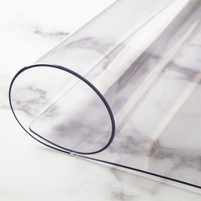 加厚PVC透明餐桌垫茶几垫软玻璃磨砂桌布防水防油免洗水晶板胶垫