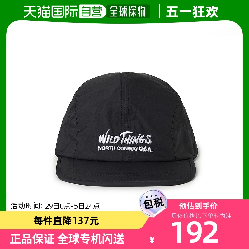 自营｜Wild Things帽子男女款黑色棒球帽白色logo时尚潮流大众
