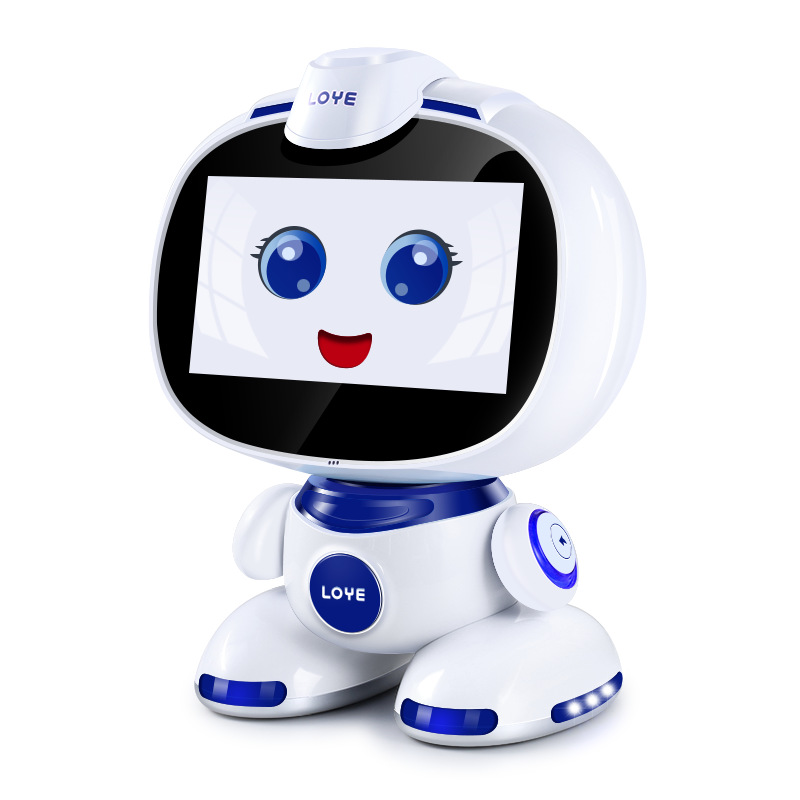 早教智能机器人LOYE乐源儿童学习wifi远程视频语音对话AI学习机