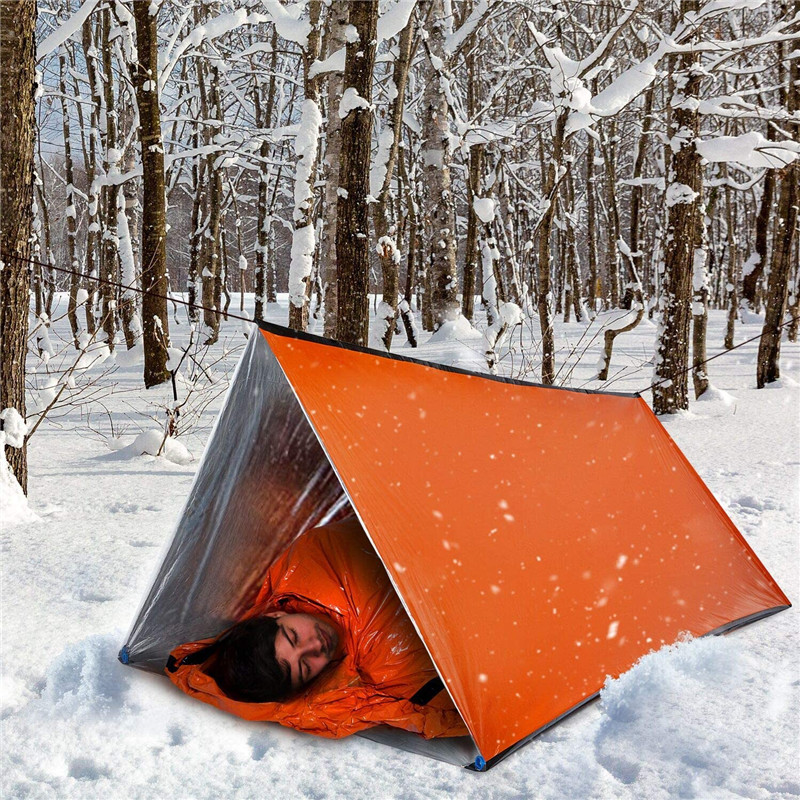 亚马逊爆款可用作生存帐篷应急保暖帐篷户外紧急生存紧急帐篷