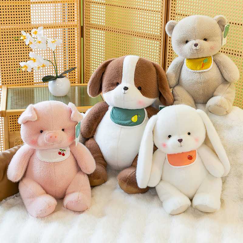 新款可爱小熊毛绒玩具安抚玩偶儿童公仔布娃娃逗萌搭子创意礼品