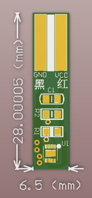 SHT30 温湿度模块 数字温湿度传感器探头  宽电压 IIC通讯采集 ！