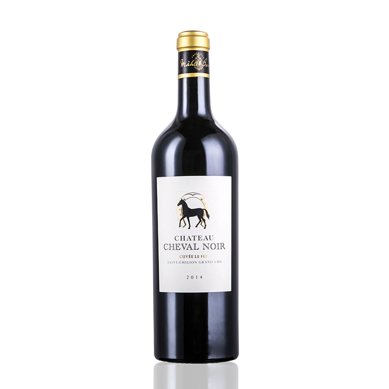 法国黑马酒庄原瓶进口红酒波尔多 梅洛美乐特级干红葡萄酒750ml瓶