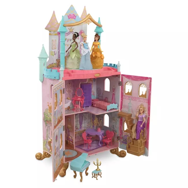 美国代购KidKraft迪士尼灰姑娘公主舞蹈梦幻娃娃屋儿童过家家玩具