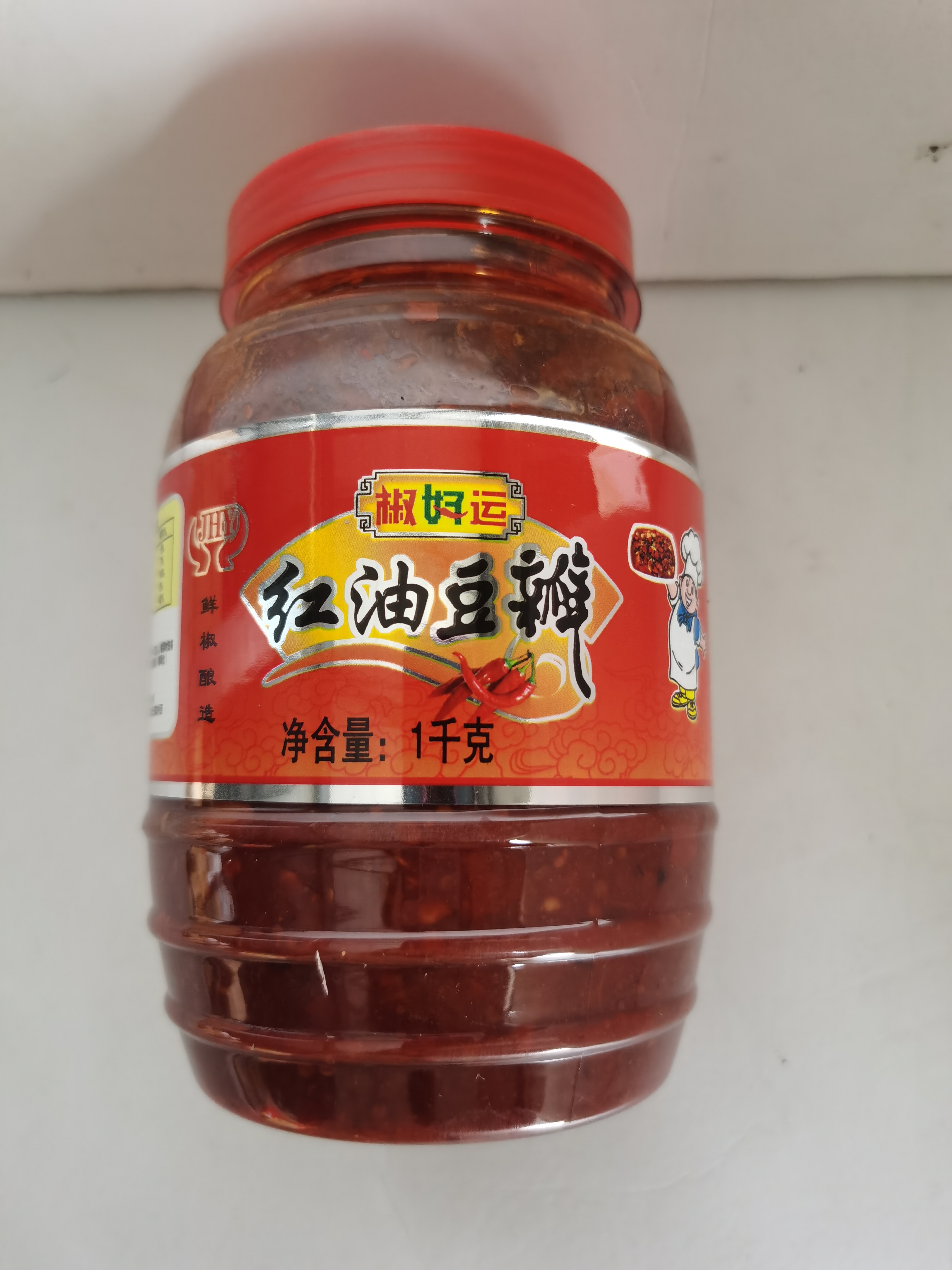 椒好运红油豆瓣酱1000g*2瓶回锅肉炒菜烹鱼调料调味品