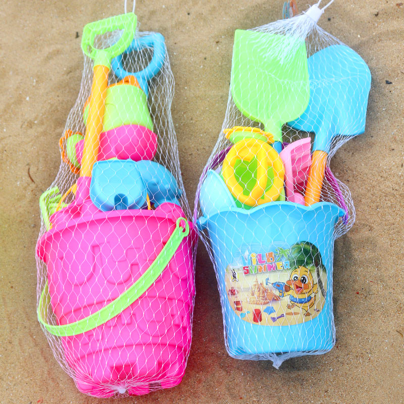大号儿童沙滩车玩具套装沙漏宝宝挖沙铲子和桶玩沙子海边戏水工具