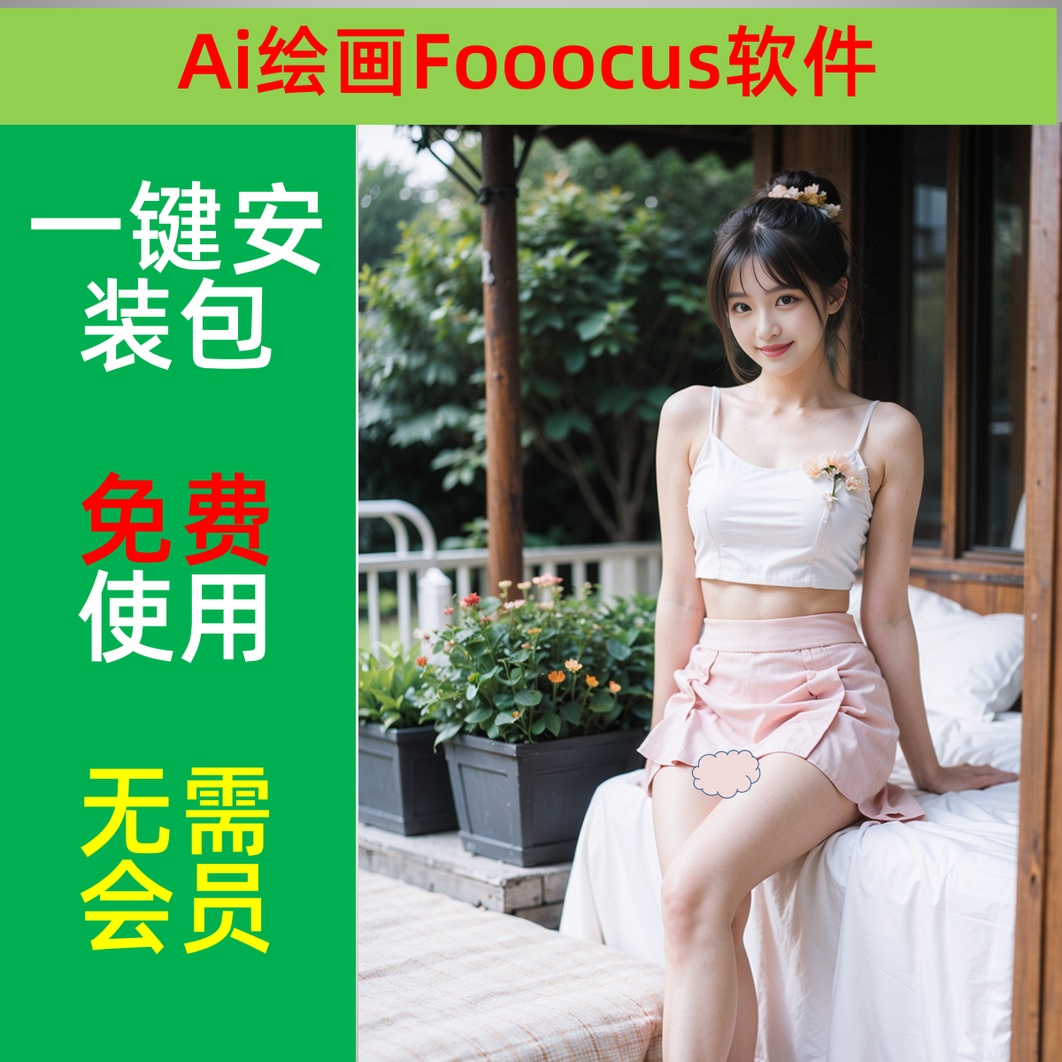 2024年最新ai绘画fooocus中文版一键安装包 教程教学 整合包 SDXL