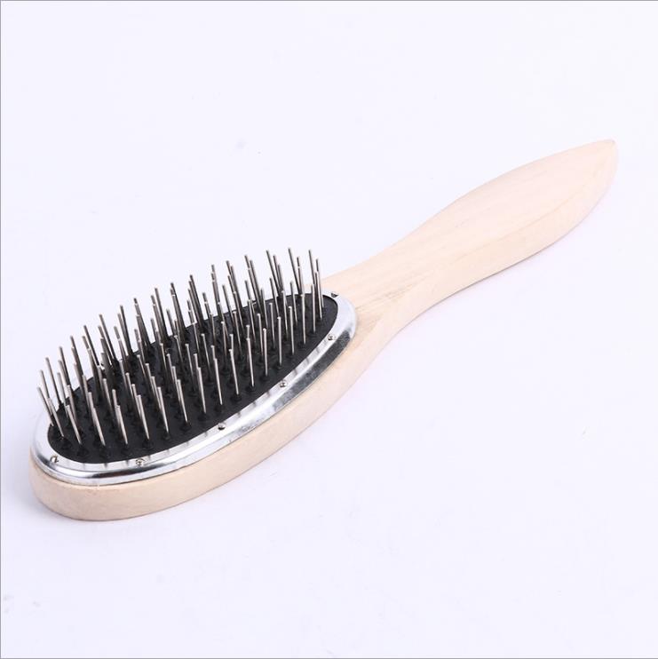 假发梳子专用木质大钢梳防静电假毛打理工具防止假发干枯毛躁打结