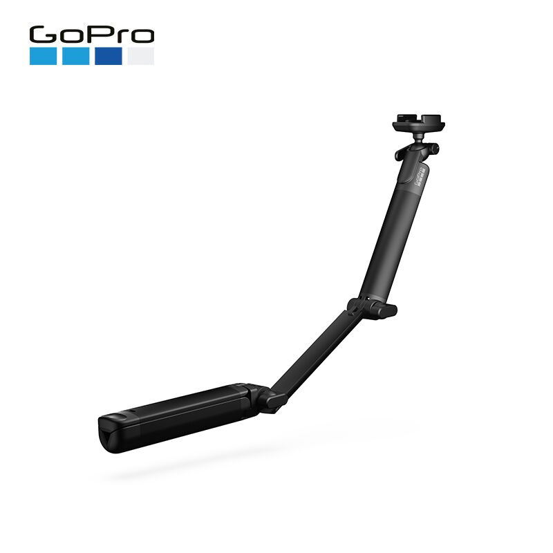 直销GoPro配件3Way20三向摄像机手柄旋转臂三脚架自拍杆适用GoPro