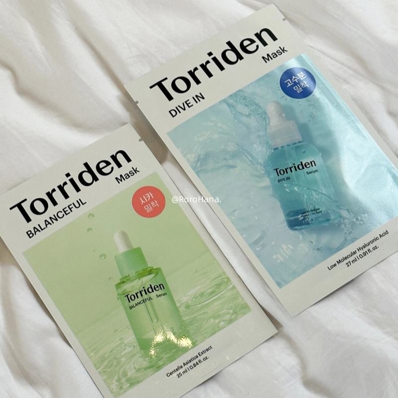 韩国Torriden低分子透明质酸面膜玻尿酸舒缓镇静滋润保湿补水净透