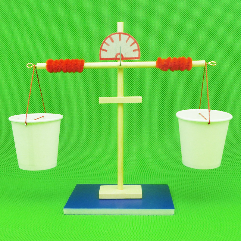 中小学儿童科技小制作科学实验小发明环保手工物理DIY天平秤玩具