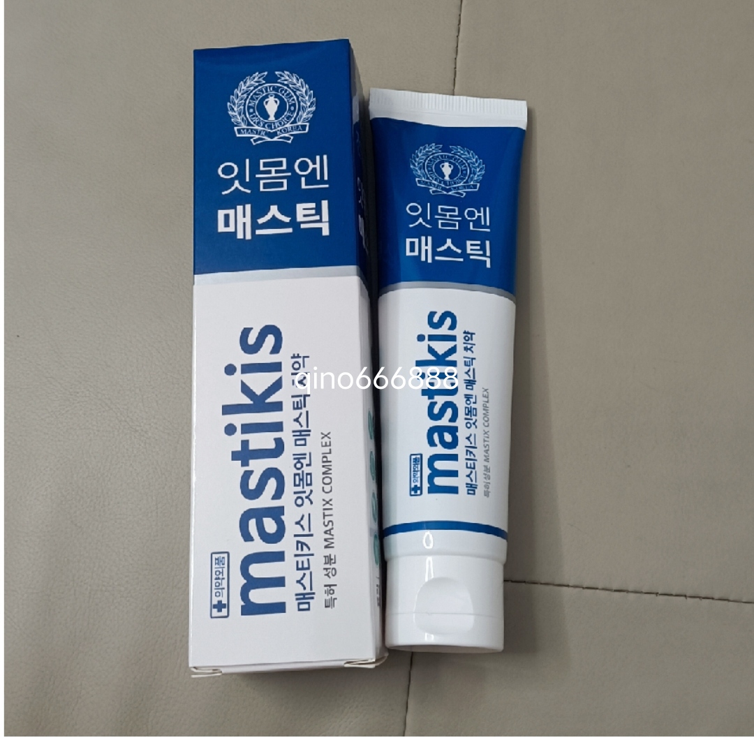 韩国代购mastikis麦斯特凯斯乳香牙膏螺旋清洁口腔护理清洁现货