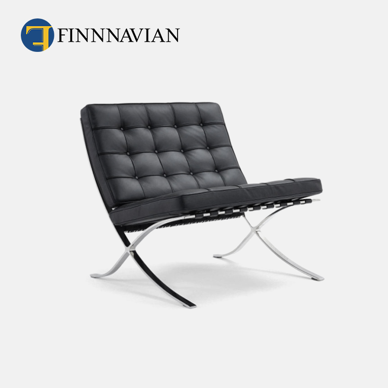 FINNNAVIAN 巴塞罗那单人躺椅现代简约 设计师时尚懒人休闲椅轻奢