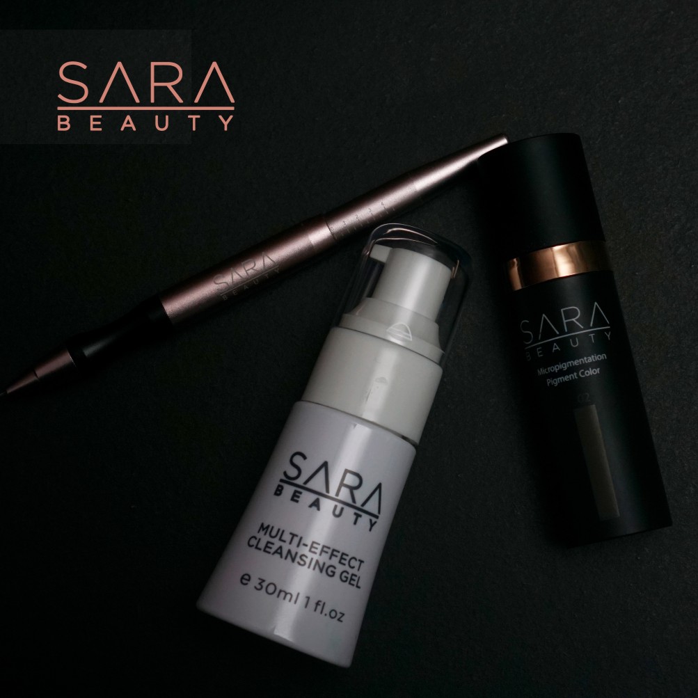 SARA BEAUTY韩式半永久纹眉清洁工具清洁啫喱清洁液纹绣