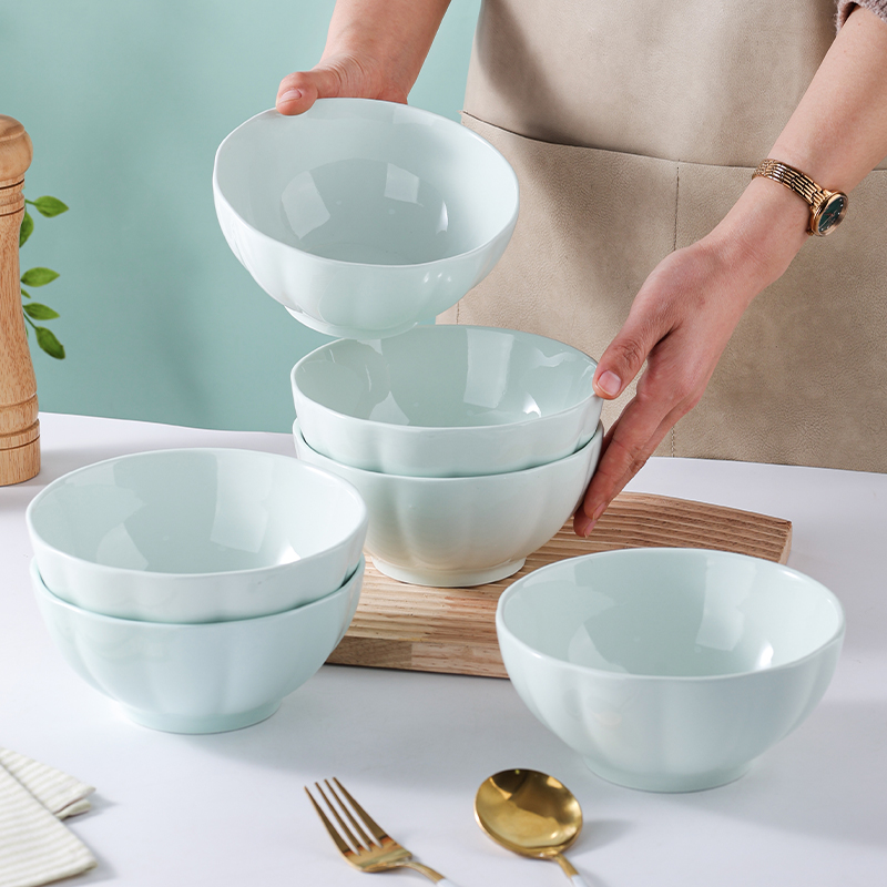 面碗家用2024新款高颜值汤面碗6英寸大饭碗特别好看的陶瓷餐具碗