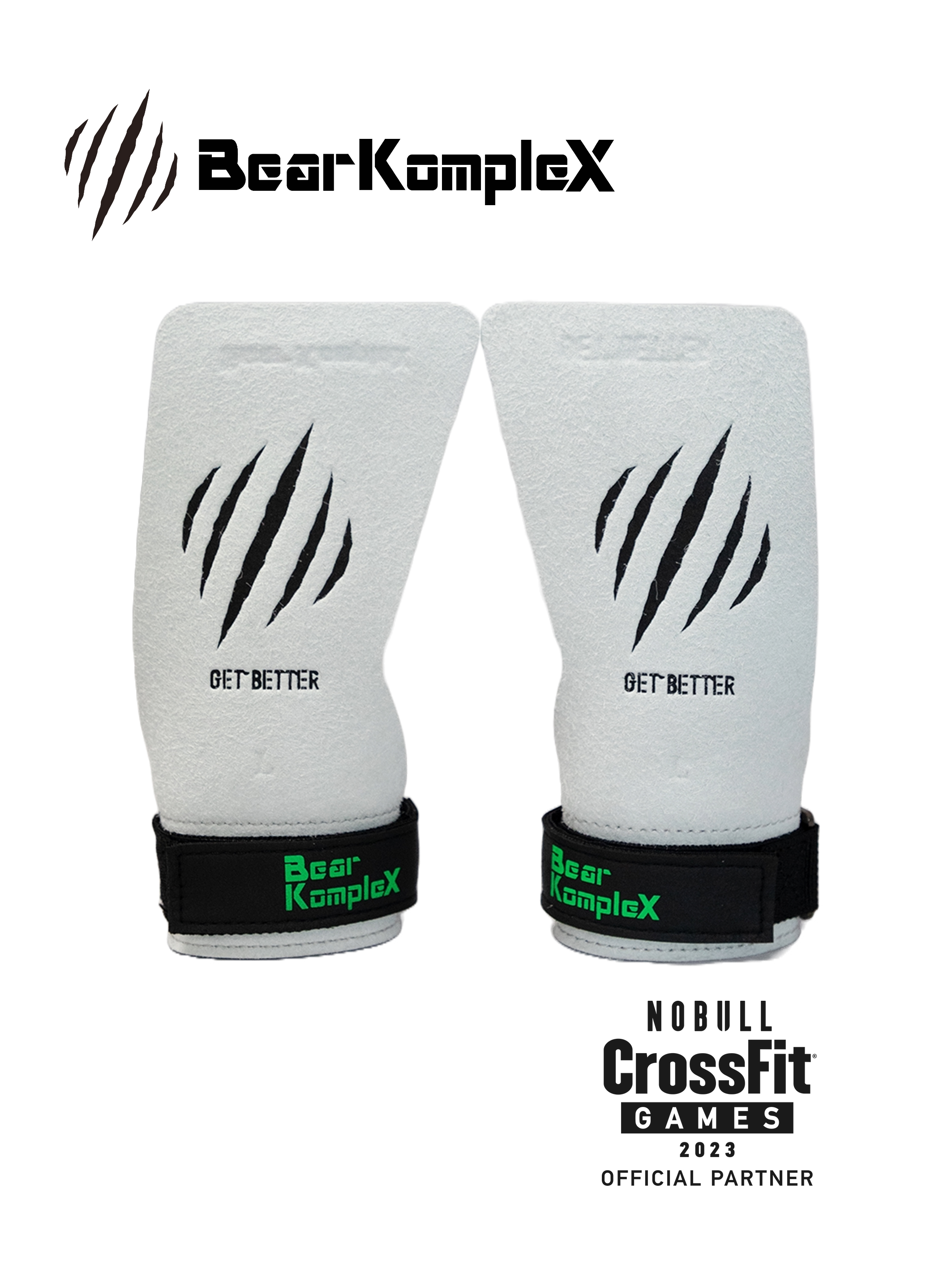 Bear Komplex无孔护掌运动健身CrossFit训练碳纤维防磨防滑耐磨