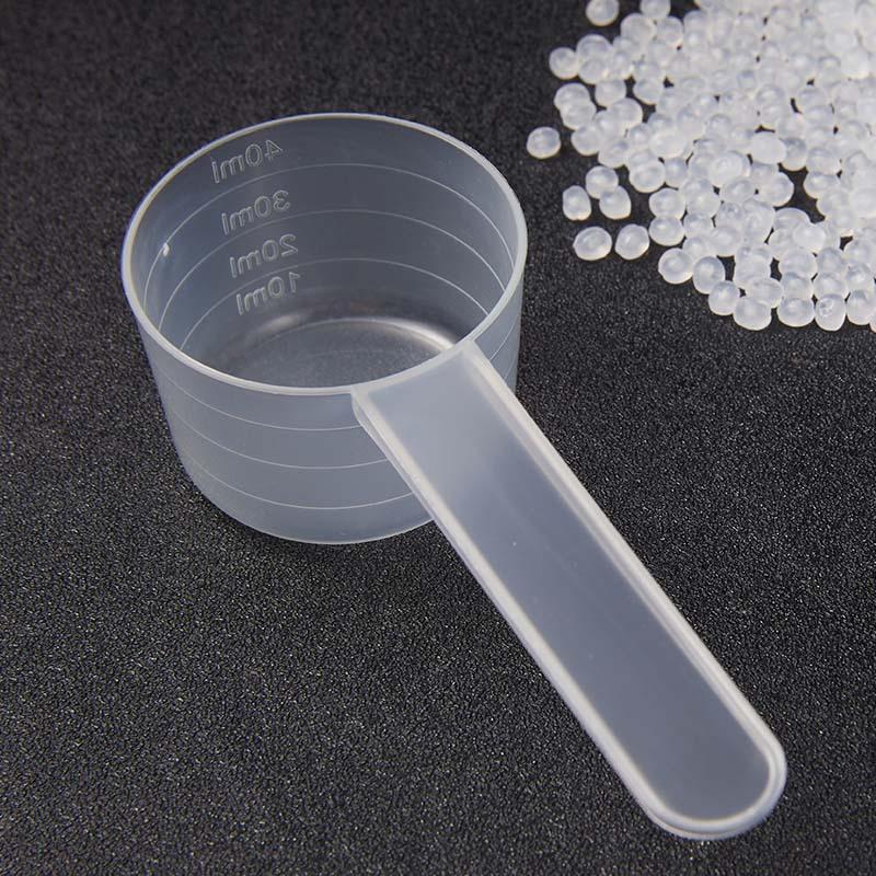 塑料量勺塑料液体量杯洗衣粉勺塑料凝胶面膜勺带刻度烘焙工具勺子