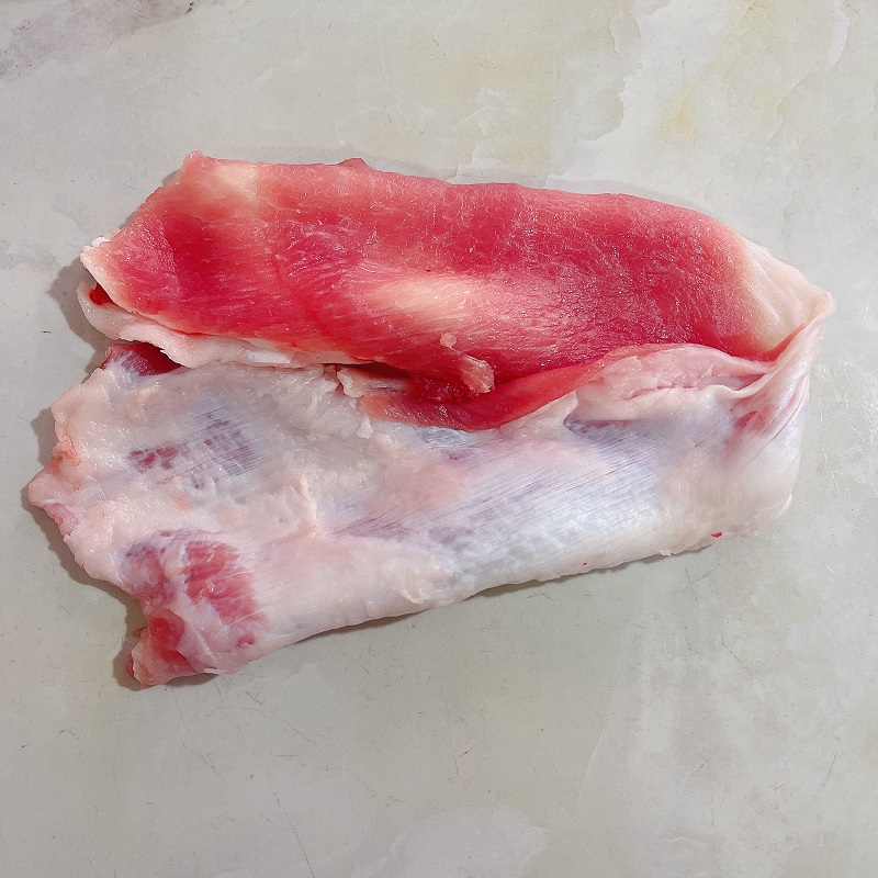 阿豪人家猪天天出售新鲜猪肉猪背板筋肉里脊背肉如图片拍一笔3斤