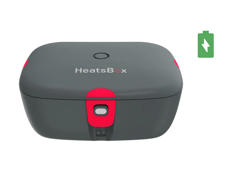 德国代购Faitron HeatsBox Go电热午餐盒保温盒内置电池即时加热