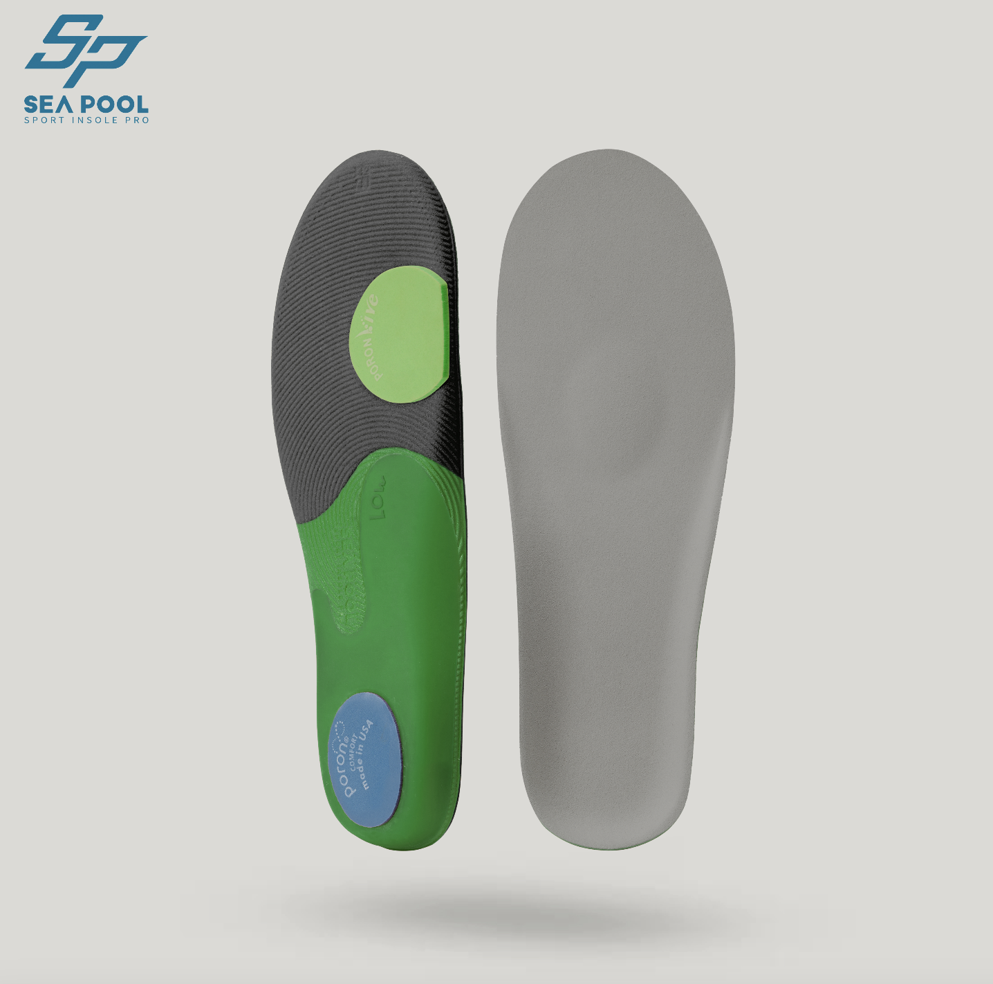 2024极客鞋谈xSeapool联名poron运动鞋垫减震缓冲防滑舒适耐磨