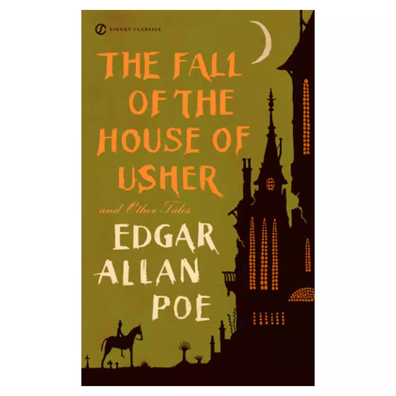 英文原版 The Fall of the House of Usher and Other Tales 厄舍古屋的倒塌 爱伦坡故事集 悬疑惊悚小说