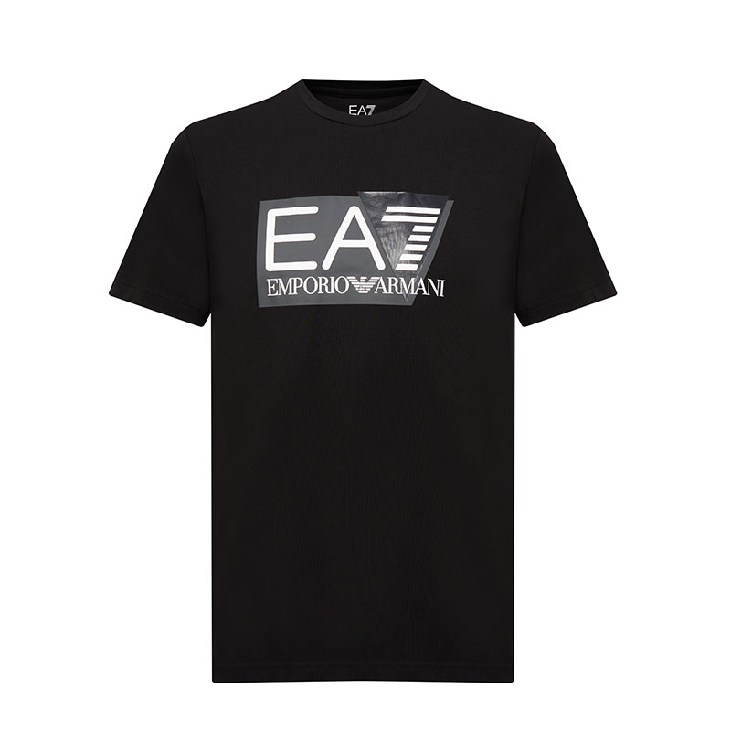 ARMANI/阿玛尼EA7系列24年夏季新品男士时尚修身圆领短袖T恤