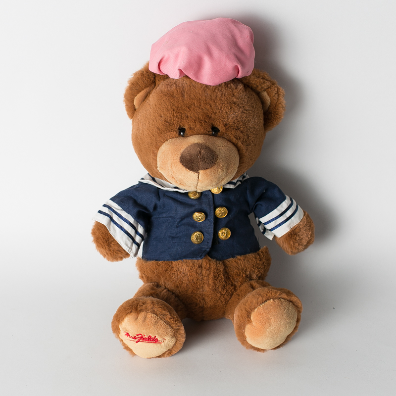 【海军衣服熊 40厘米颗粒袋】出口样板原单玩偶可爱毛绒