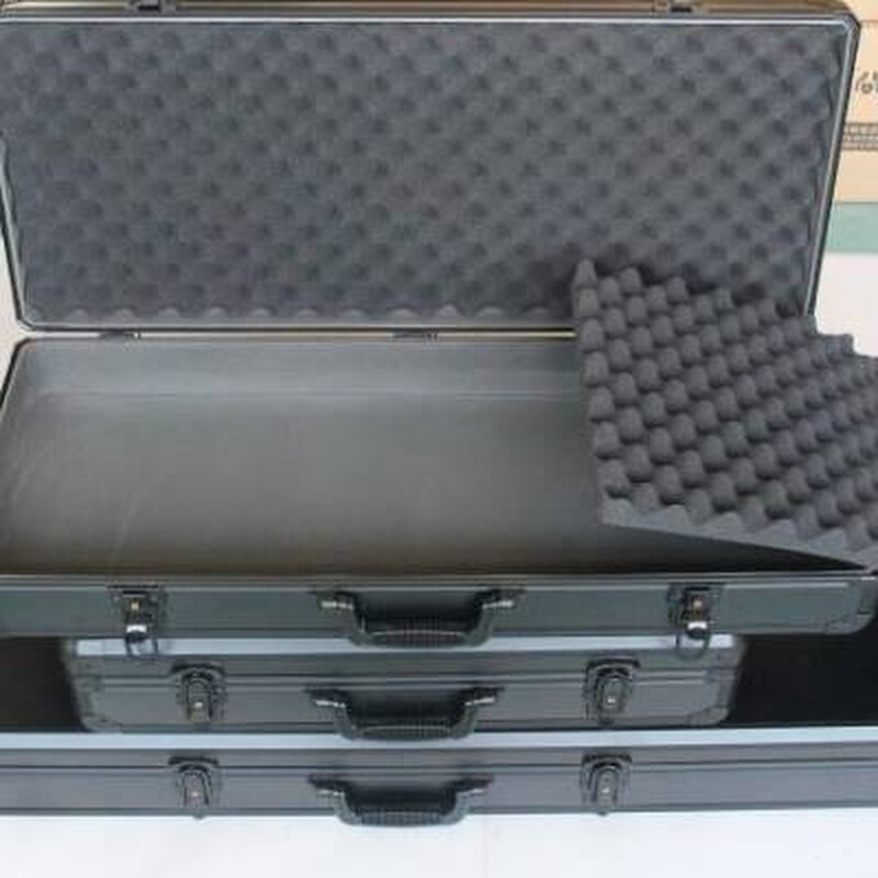 加长铝合金工具箱多功能手提箱乐器箱鱼杆箱航模箱设备安全箱*