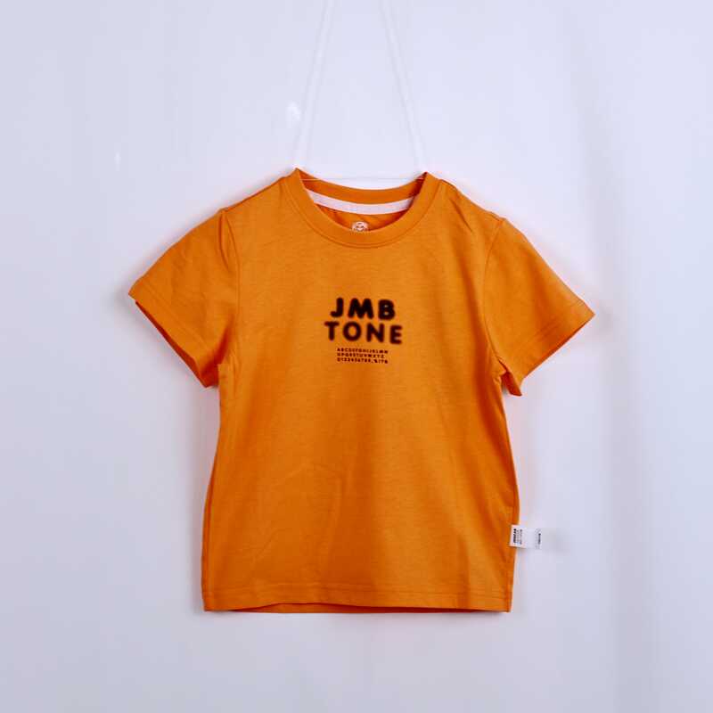 杰米熊品牌童装100-160男童学院透气时尚速干运动网眼圆领短袖T恤