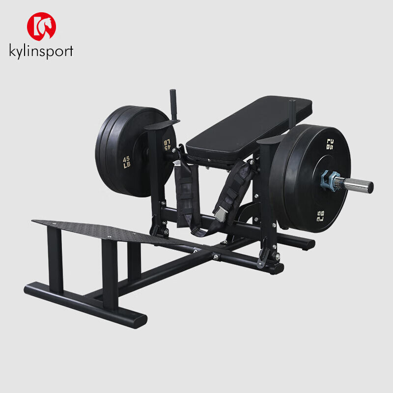KYLINSPORT健身房商用臀桥机硬拉提臀腰背核心力量训练健身器材
