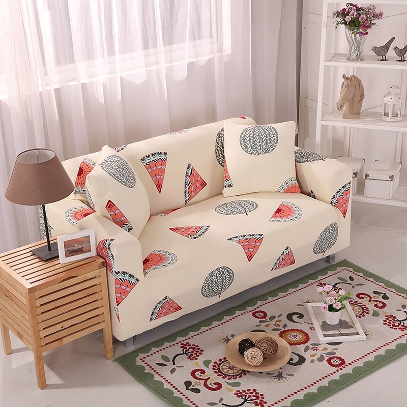 Lazy person covers all-purpose leather sofa cover cloth art