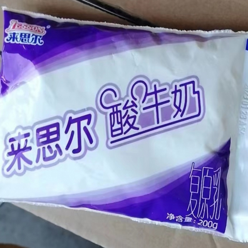 酸奶紫米露专用酸奶 酸奶牛专用酸奶一只一口酸牛奶 来思尔酸奶