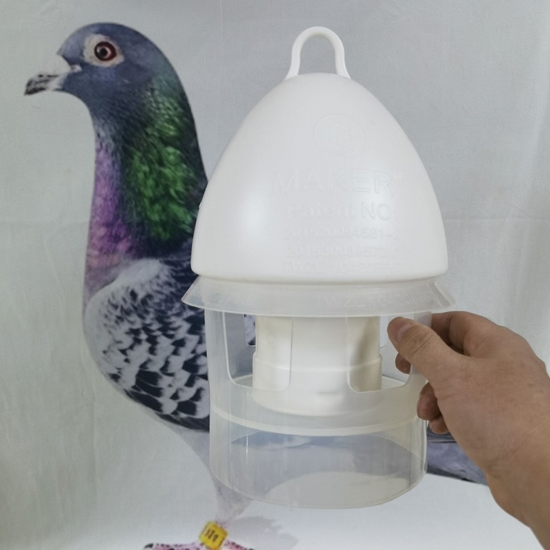 泉州MAKER塑料水壶信鸽凸凹接口赛鸽易洁饮水器方便清洗鸽子用品
