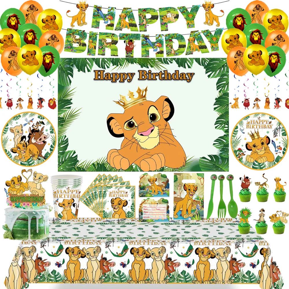 late Tablecloth Balloon Banner for Kids Baby Shower Supplies