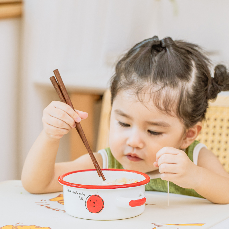 树可儿童筷子3岁6食品级4宝宝专用训练防滑2小孩学习练习短实木筷