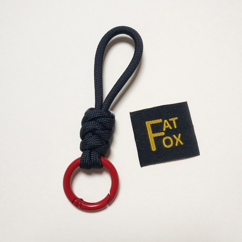 正版ATFOX原创迷你拇指扣MINI挂扣手工编织包挂小众潮品个性挂绳