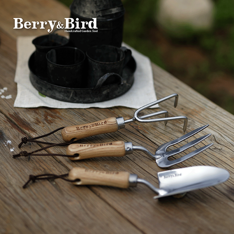 [Berry&Bird小铲子合集]不锈钢挖土种花栽花家用户外种植园艺套装