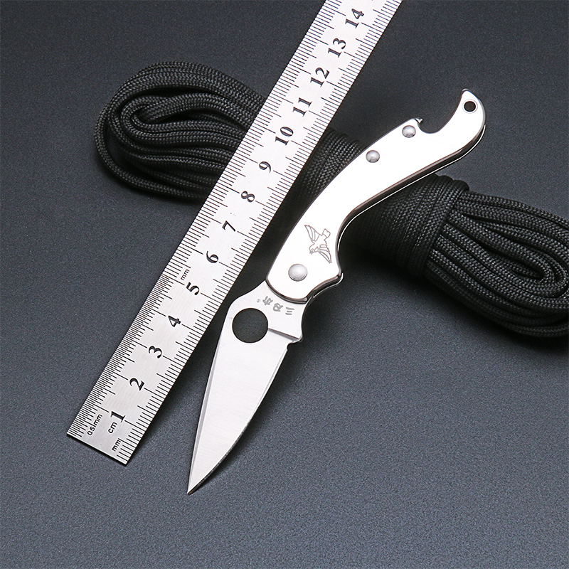 中国三刃木折叠刀便携高硬度超锋利新款精品随身水果小刀6020包邮