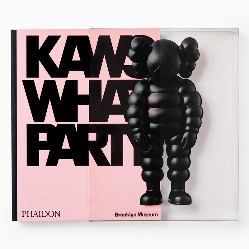 当代艺术设计类奢侈品书籍 KAWS: WHAT PARTY 粉黑色封面Black on Pink edition 考斯设计作品集时尚服装潮流文化涂鸦英文原版