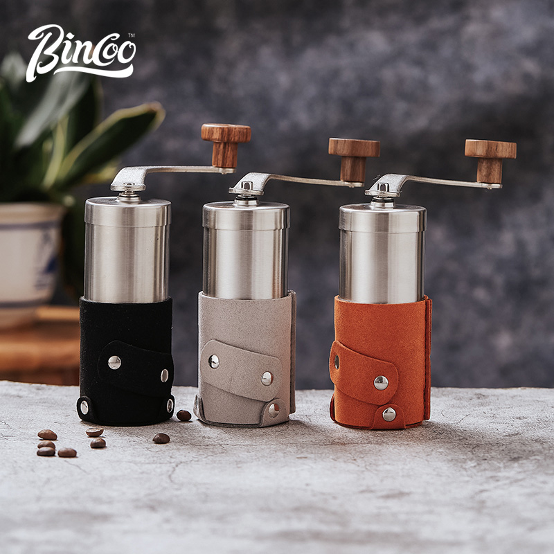 Bincoo潮趣咖啡磨豆机手摇咖啡豆研磨机套装手动咖啡机组合小型