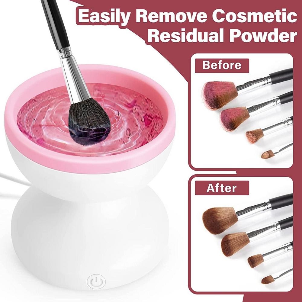 Portable USB Makeup Brush Cleaner Machine Electric Cosmetic