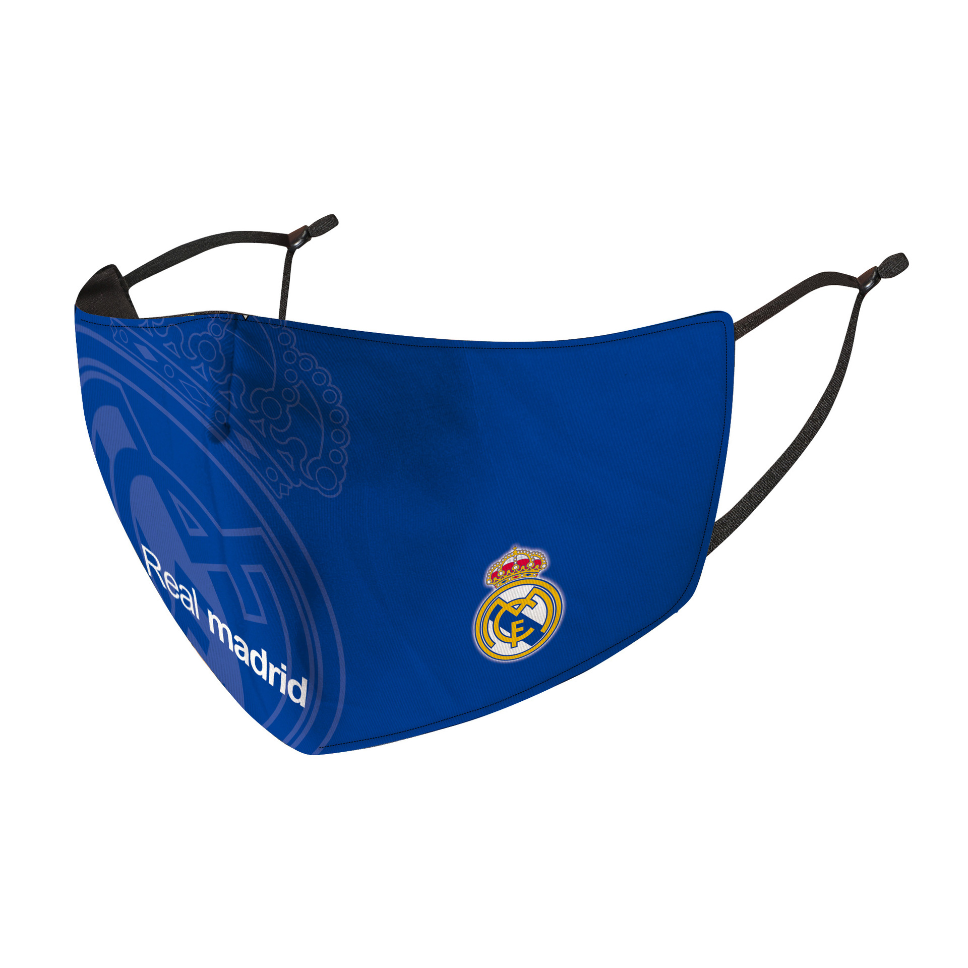 儿童皇马口罩3D冰丝可水洗皇家马德里俱乐部足球队球迷周边可调节