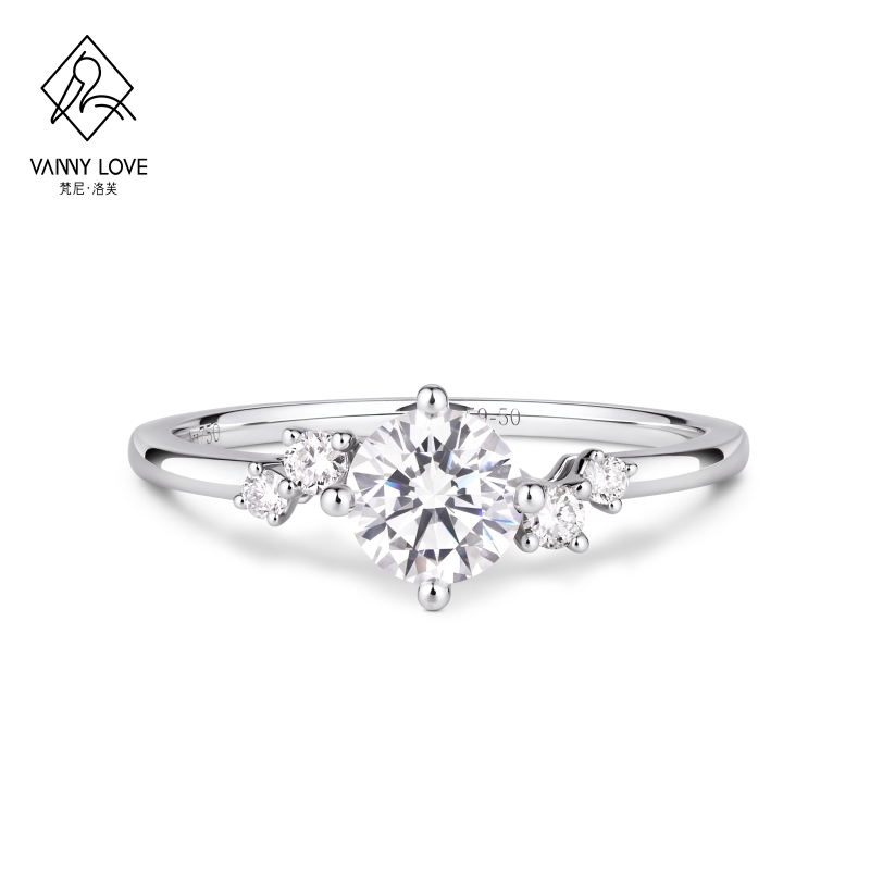 VANNY LOVE/梵尼洛芙星辰钻戒钻石戒指结婚求婚订婚戒指女钻戒