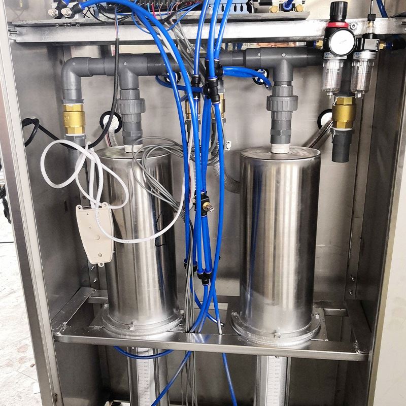 柱立式双头 膏设备家灌装机 灌半自动灌装机塞定制厂液体装体