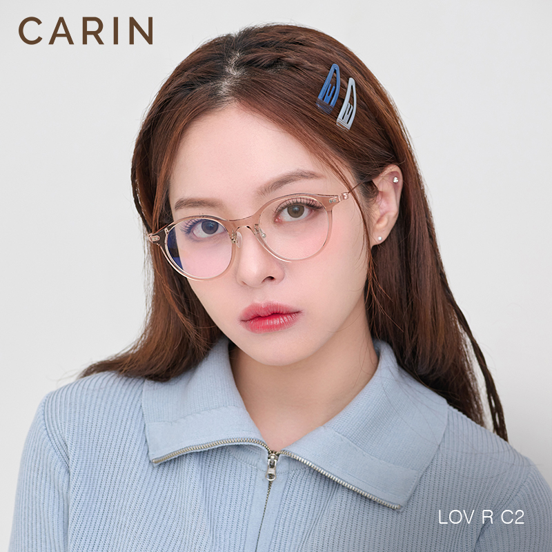 【宋江同款】CARIN眼镜框LOV一枝南南轻奢板材镜框韩国近视眼镜