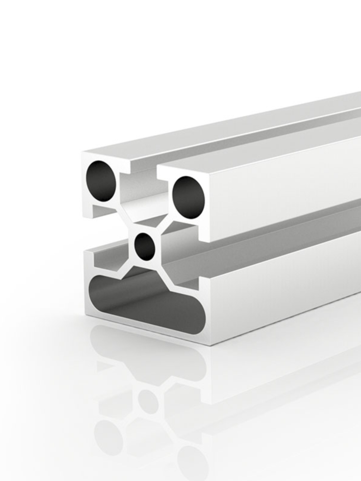 壮雄国标4040N1工业铝型材设备支架流水线框架40*40单边封槽铝材
