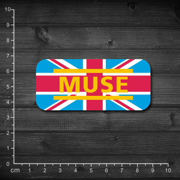单张 英伦摇滚 MUSE britpop 笔记本贴纸 电脑贴纸 旅行箱贴纸