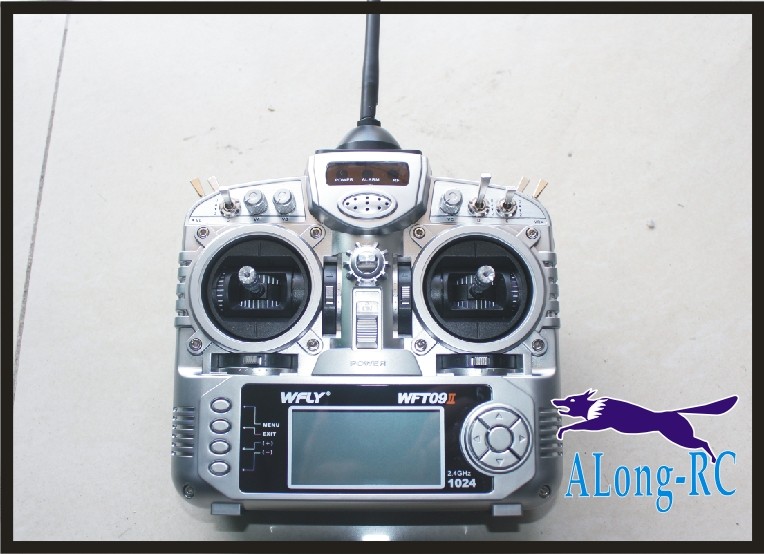 沧狼模型-遥控飞机航模配件天地飞天9通航模遥控器WFT09II 2.4G