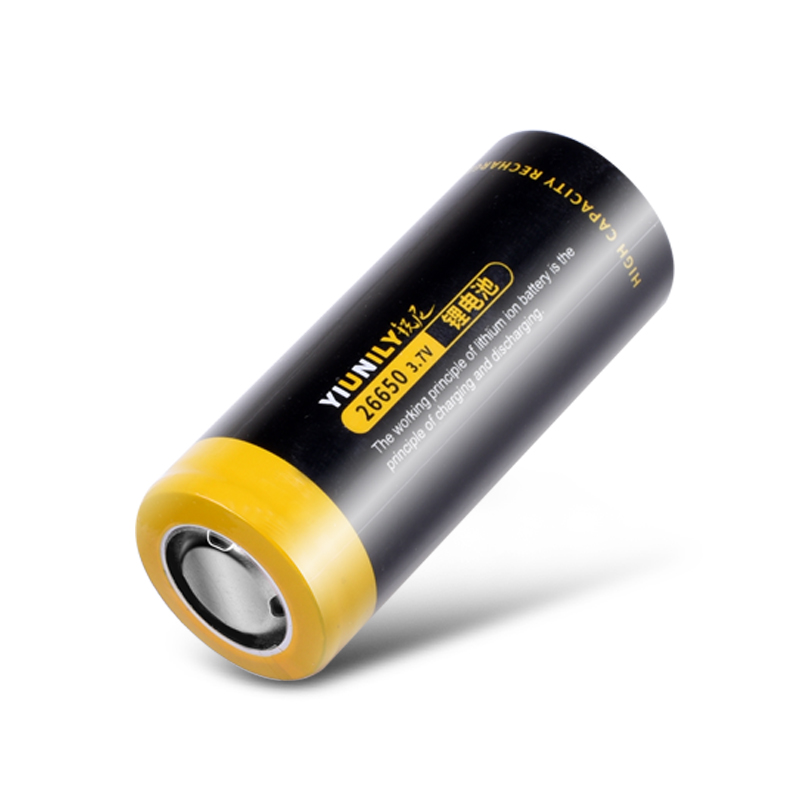 锐尼 26650充电式手电筒头灯3.7V锂电池充电器蓄电池4.2V大容量