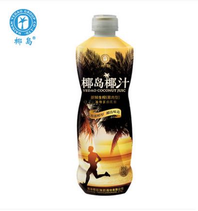 新包装  椰岛椰汁  大瓶装整箱  生榨果肉椰子汁1.25kg.6瓶